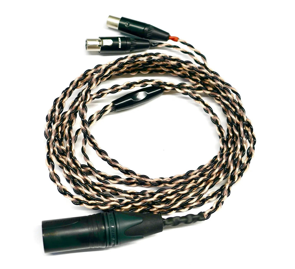 Audeze Premium Braided Balanced Cable | Balanced XLR Upgrade Cable-Bloom Audio
