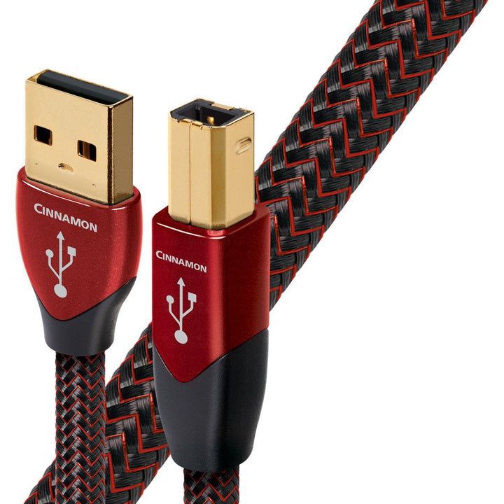 AudioQuest Cinnamon | USB A, B, and C Cables-Bloom Audio
