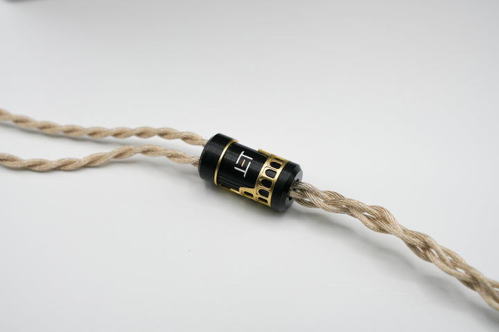 Eletech Aeneid PREOWNED | Gold/Silver IEM Cable-Bloom Audio