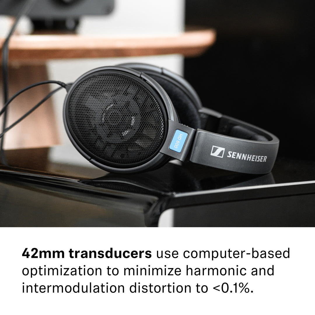 Sennheiser HD 600 Open-back Audiophile/Professional Headphones