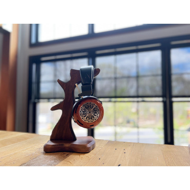 Handmade Wooden Headphone Stand | Premium Headphone Stand-Bloom Audio
