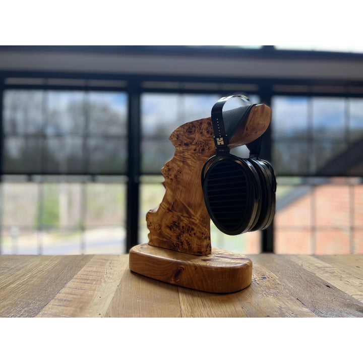 Handmade Wooden Headphone Stand | Premium Headphone Stand-Bloom Audio