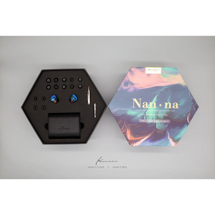 Kinera Imperial Nanna (Nanna 2.0 Pro) | Tribrid Universal IEM-Bloom Audio