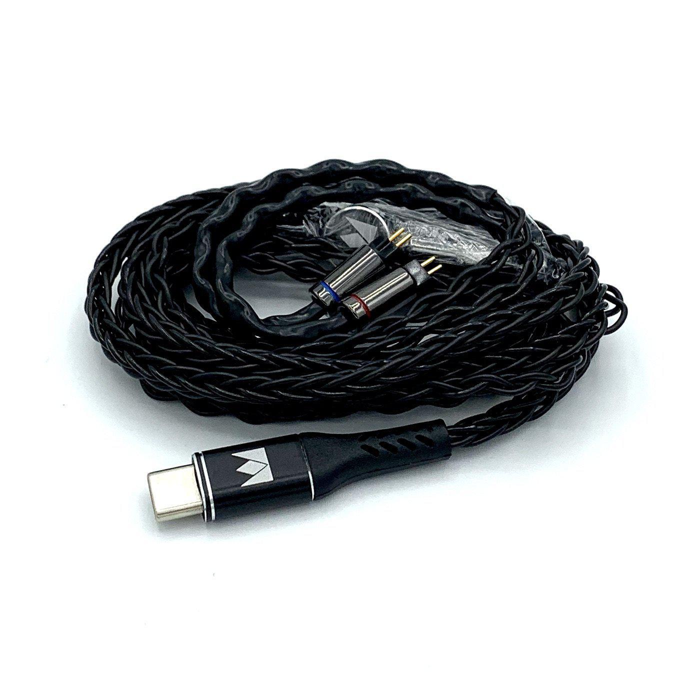 Noble Audio 8 Core 2-Pin Replacement Cable for IEMs | Bloom Audio