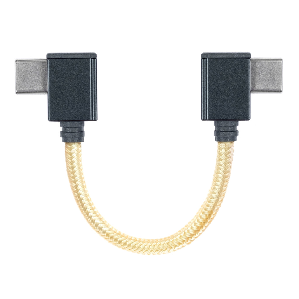 iFi 90 degree Type-C OTG Cable | USB-C Male to Male