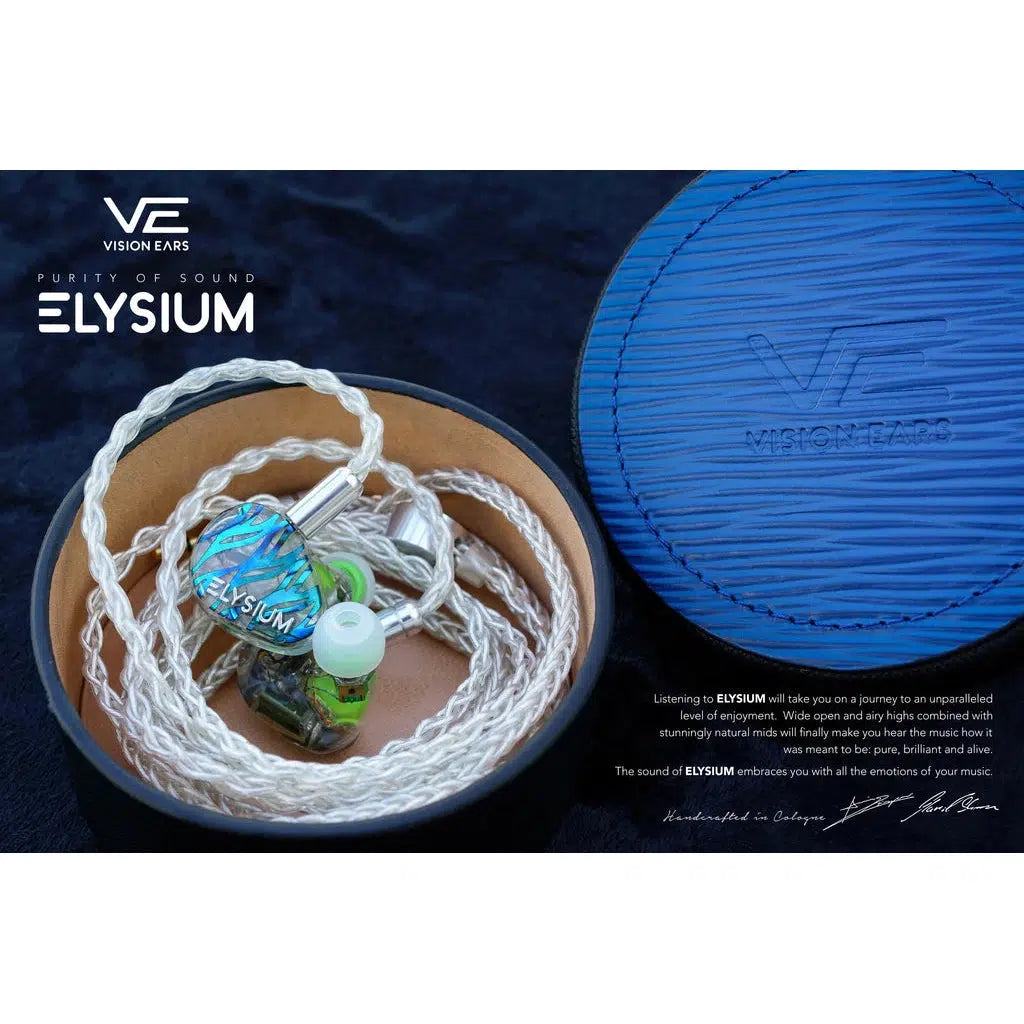 Vision Ears Elysium Universal IEMs | Bloom Audio Vision Ears Elysium Universal IEMs | Bloom Audio