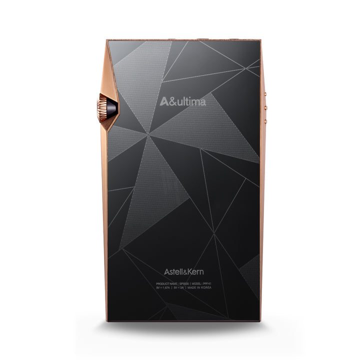 Astell&Kern SP3000 copper rear over white background