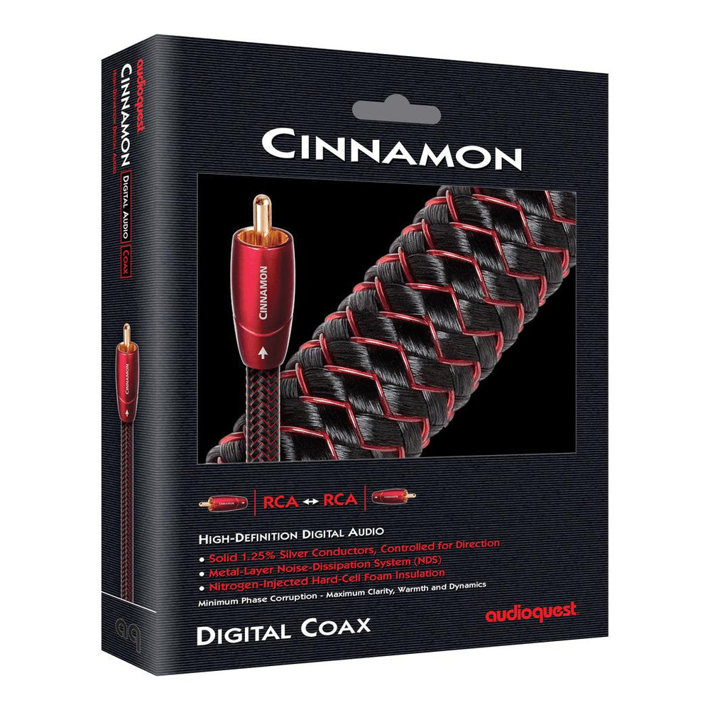 AudioQuest Cinnamon | Digital Coax Interconnect Cable-Bloom Audio