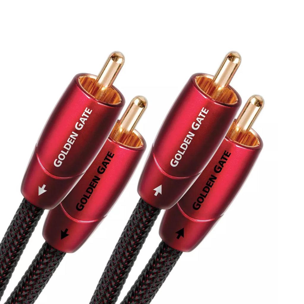 AudioQuest Golden Gate | Analog RCA and 3.5mm Audio Interconnect Cables-Bloom Audio