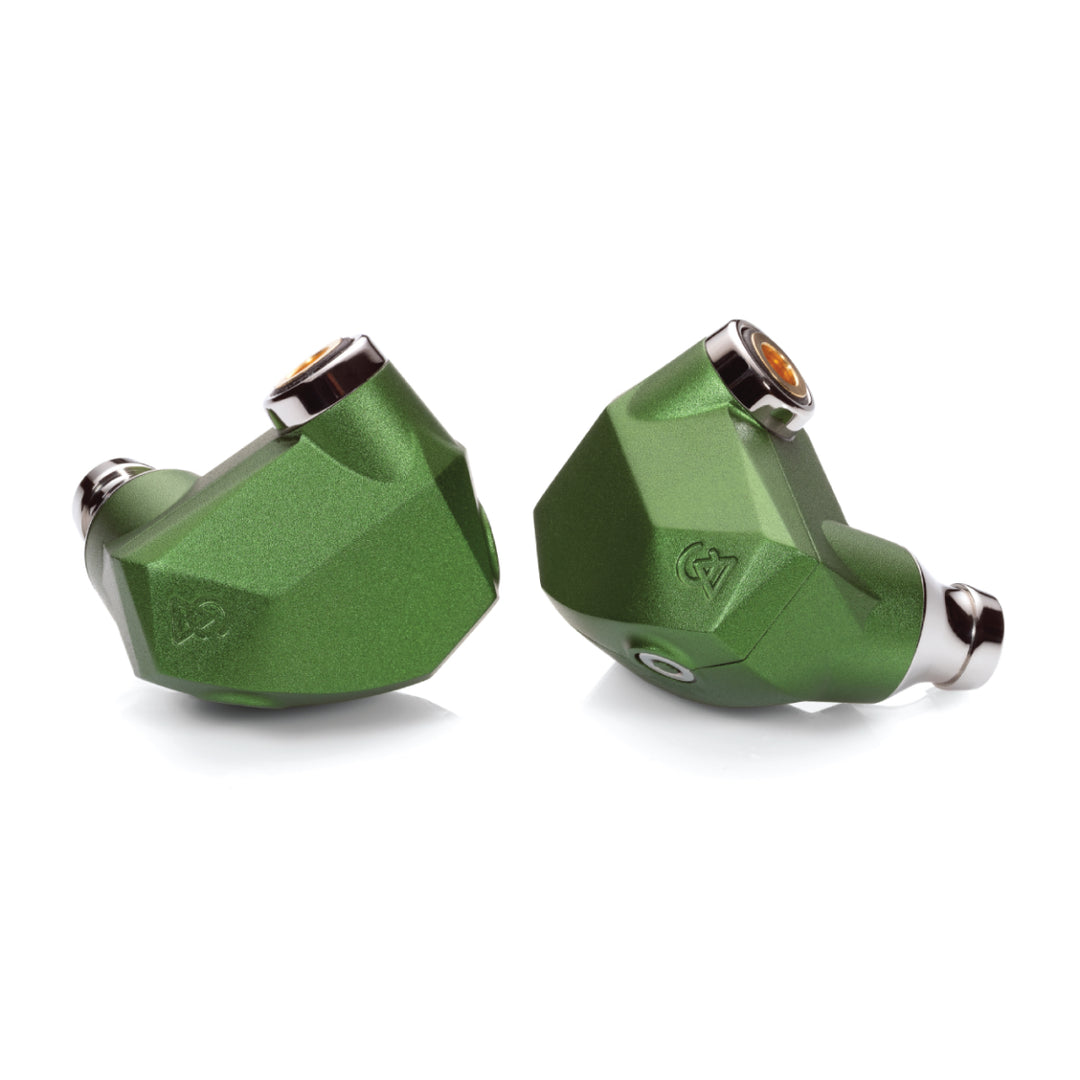 Campfire Audio Andromeda 2023 highlighting connectors over white background