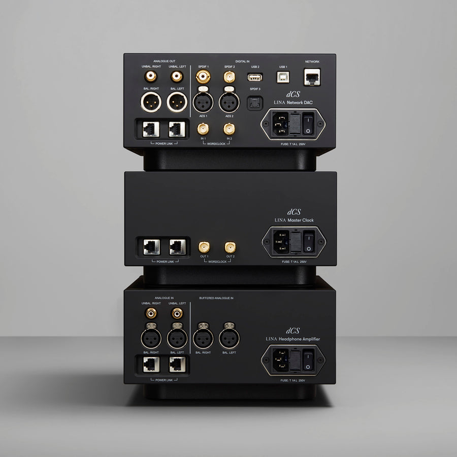 dCS Lina System DAC, Amp, and Master Clock | Bloom Audio