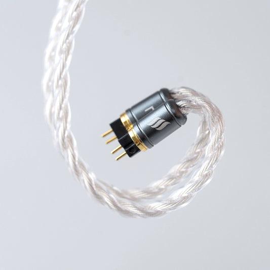 Effect Audio Cadmus | Silver IEM Upgrade Cable - 2-Pin / 2.5mm