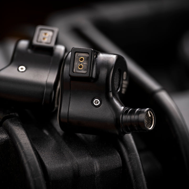 FiR Audio Radon 6 earphones profile highlighting connector