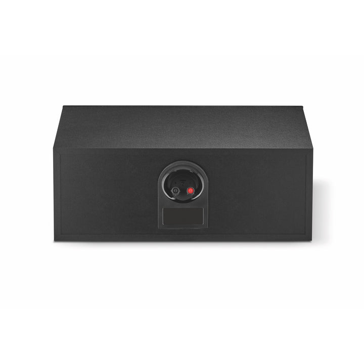 Focal Theva center speaker black rear over white background