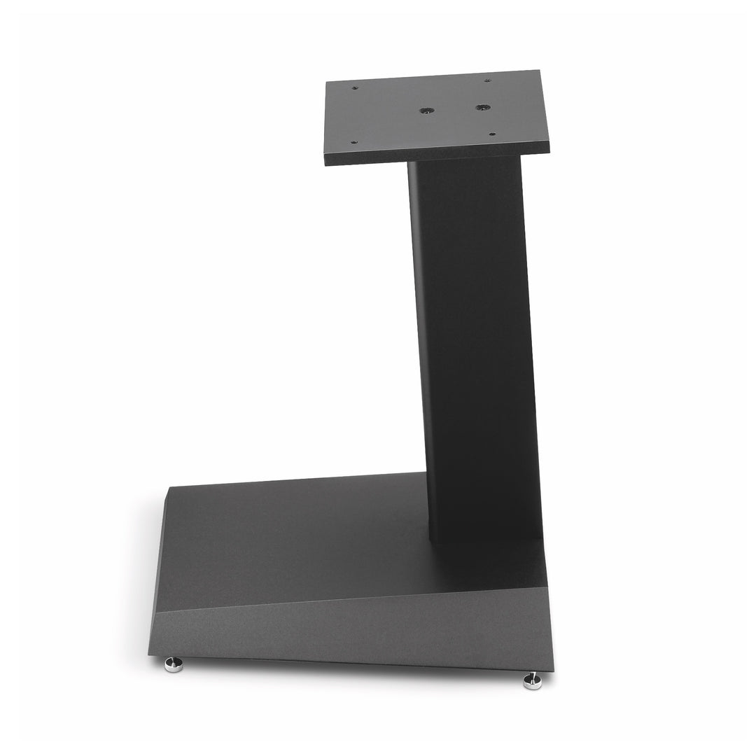 Focal Theva center stand black profile over white background