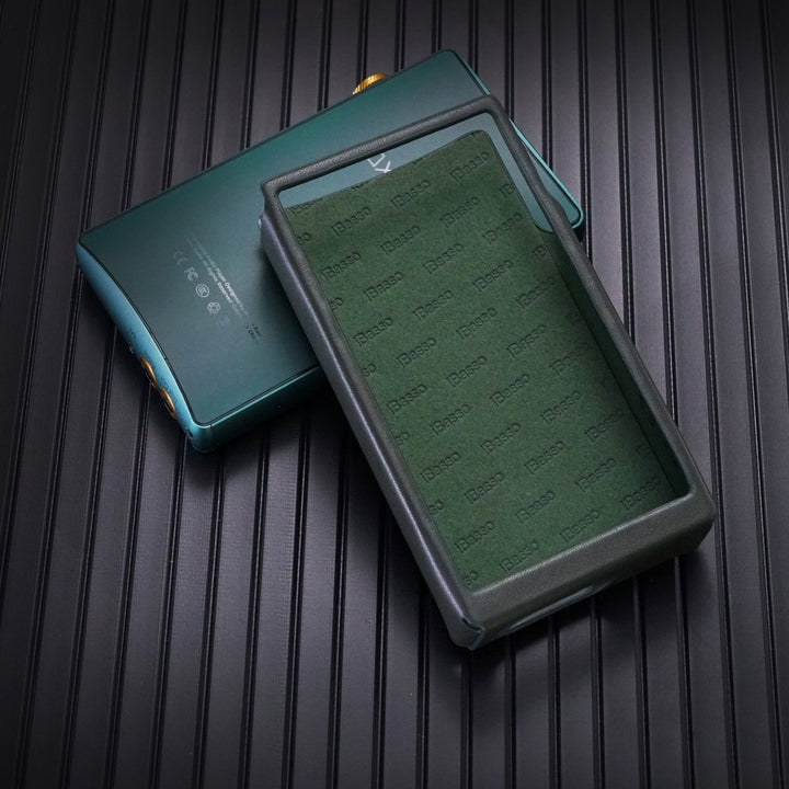 iBasso Leather Case for DX240 | Green Case-Bloom Audio
